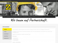 zauggbau.ch Webseite Vorschau