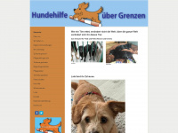 hundehilfe-ueber-grenzen.de Webseite Vorschau