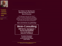 wein-consulting.at Webseite Vorschau