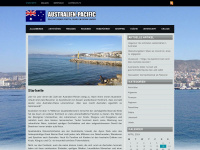 australien-pacific.de Webseite Vorschau
