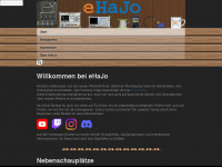 ehajo.de Webseite Vorschau