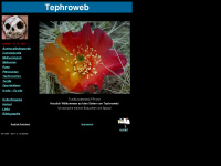 tephroweb.ch Webseite Vorschau