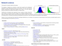 network-science.org Webseite Vorschau