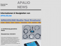 apalio.de Webseite Vorschau