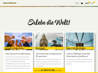 travelworks.at Webseite Vorschau