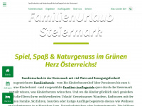 familienurlaub-steiermark.at Webseite Vorschau