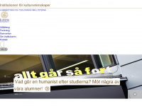 kultur.lu.se Webseite Vorschau