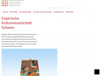 volkskunde.ch Webseite Vorschau