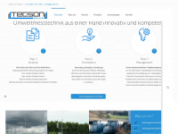 tecson.ch Webseite Vorschau