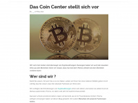 coinscentre.de Webseite Vorschau