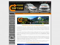 top-taxi.at Webseite Vorschau
