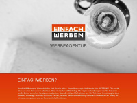 einfachwerben.com Webseite Vorschau