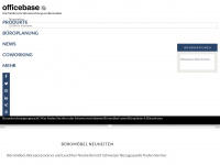 officebase.ch Webseite Vorschau