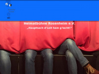 heimatbuehne-rosenheim.de Webseite Vorschau