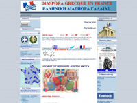 diaspora-grecque.com Webseite Vorschau