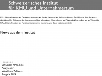 kmu.unisg.ch Webseite Vorschau