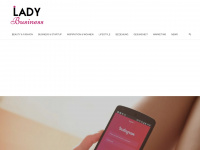 lady-business.at Webseite Vorschau