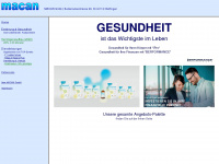 macan.ch Webseite Vorschau