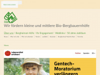 schweizer-bergheimat.ch Webseite Vorschau