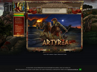 artyria.com Webseite Vorschau