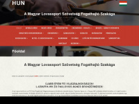 fogatsport.hu Webseite Vorschau