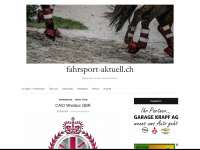 fahrsport-aktuell.ch Webseite Vorschau