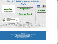 sender-dobl.at Webseite Vorschau