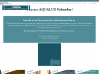 therme-aqualux.at Webseite Vorschau