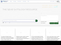 geneontology.org Webseite Vorschau