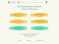 praenatal-diagnostik.ch Webseite Vorschau