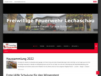 feuerwehr-lechaschau.at Webseite Vorschau