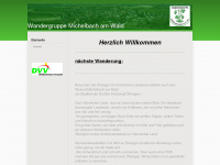 wandergruppe-michelbach.de Webseite Vorschau