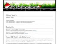 sv-schweben.de Webseite Vorschau