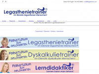 legasthenietrainer.com Webseite Vorschau