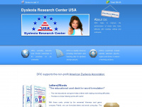 dyslexics.com Webseite Vorschau