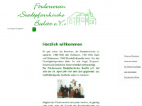 foerderverein-stadtpfarrkirche.de Webseite Vorschau