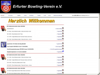 bowlinginfo.de Webseite Vorschau