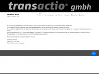 transactio.de Webseite Vorschau