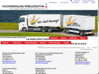 moebelspedition-mv.de Webseite Vorschau