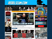 rebelscum.com Webseite Vorschau