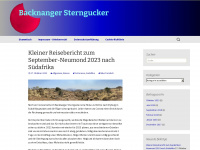 bksterngucker.de Webseite Vorschau
