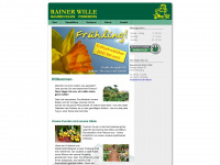 baumschule-wille.de Webseite Vorschau