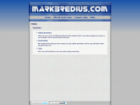 markbredius.com Webseite Vorschau