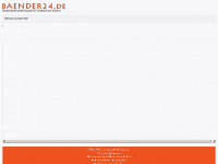 baender24.de Webseite Vorschau