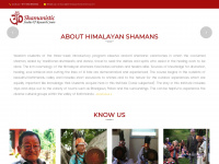 himalayanshamans.com Webseite Vorschau