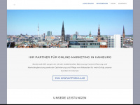 marketing-hamburg.com Webseite Vorschau