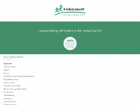 kinderzukunft.de Webseite Vorschau