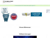 ci-solution.com Webseite Vorschau