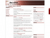 macezine.de Webseite Vorschau