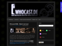 whocast.de Webseite Vorschau